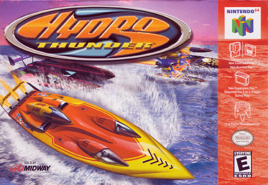 HYDRO THUNDER (BLUE CART)  - N64