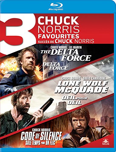 CODE OF SILENCE / DELTA FORCE / LONE WOLF MCQUADE (BILINGUAL) [BLU-RAY]