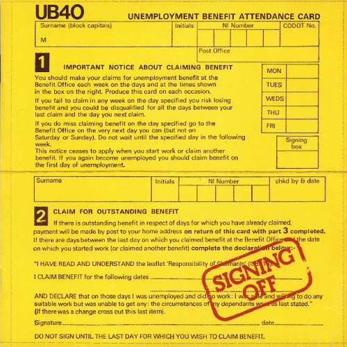 UB40 - SIGNING OFF