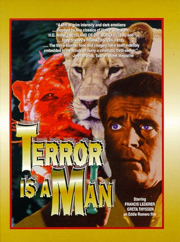 TERROR IS A MAN  - DVD