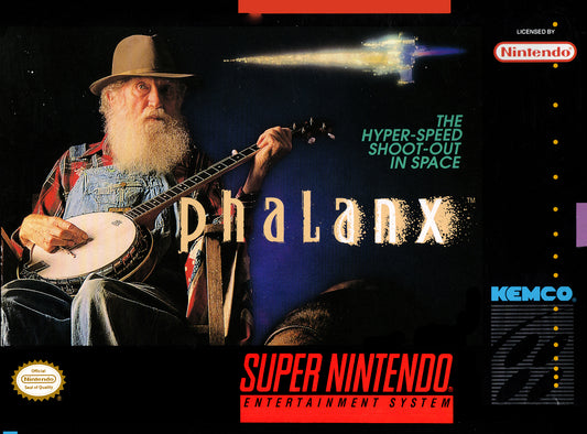 PHALANX  - SNES (W/BOX & MANUAL)