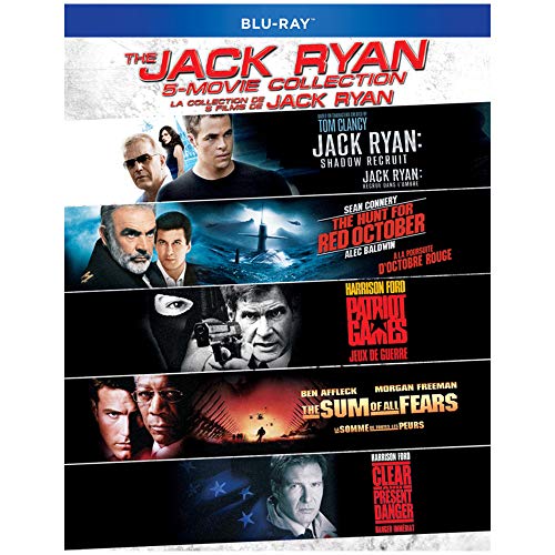 JACK RYAN 5-MOVIE COLLECTION [BLU-RAY]