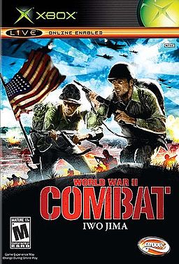 WORLD WAR II COMBAT: IWO JIMA  - XBOX