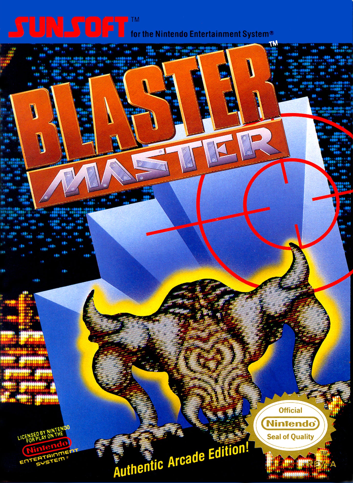 BLASTER MASTER  - NES (W/BOX)