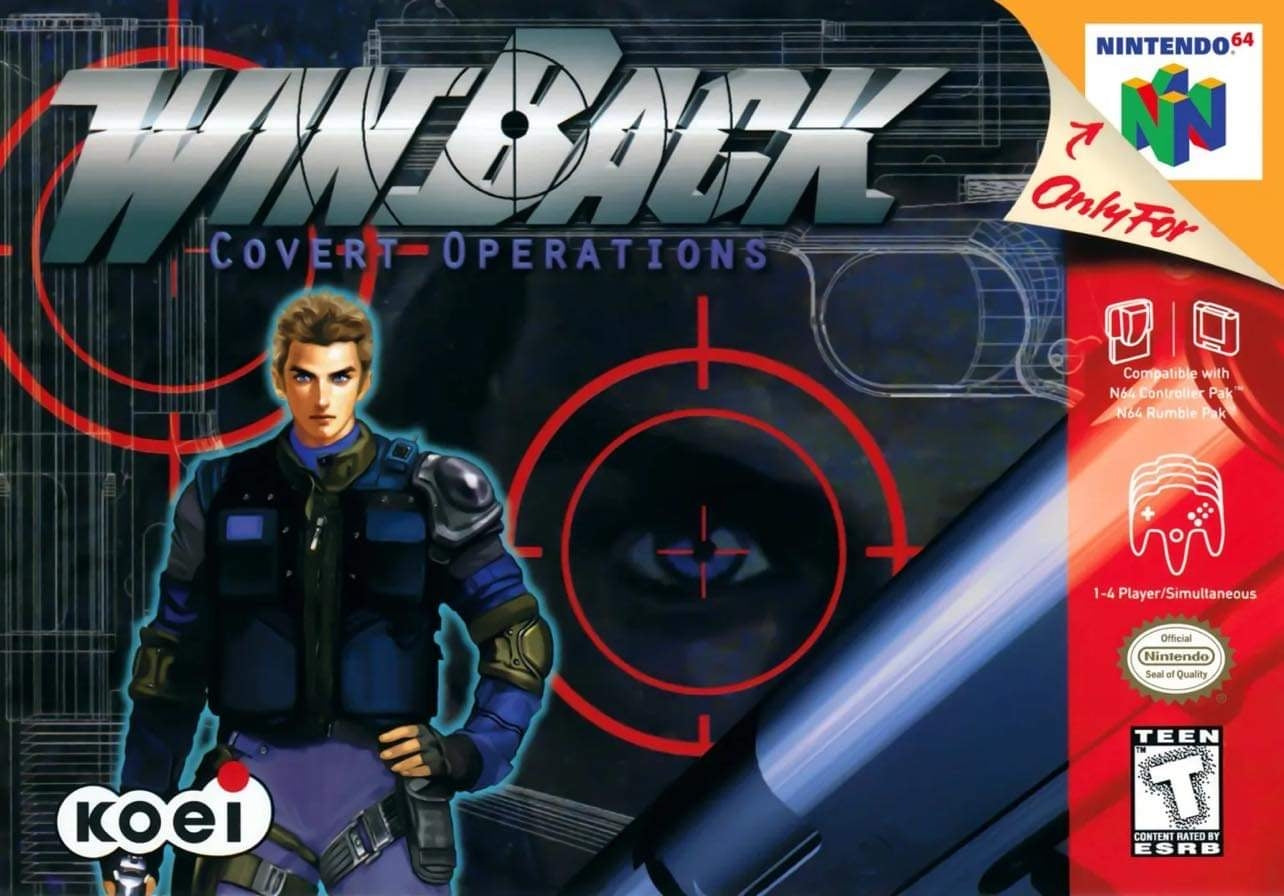 WINBACK: COVERT OPERATIONS  - N64 (W/BOX & MANUAL)