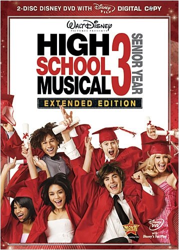 HIGH SCHOOL MUSICAL 3: SENIOR YEAR : 2 DISC DVD + BONUS DIGITAL COPY