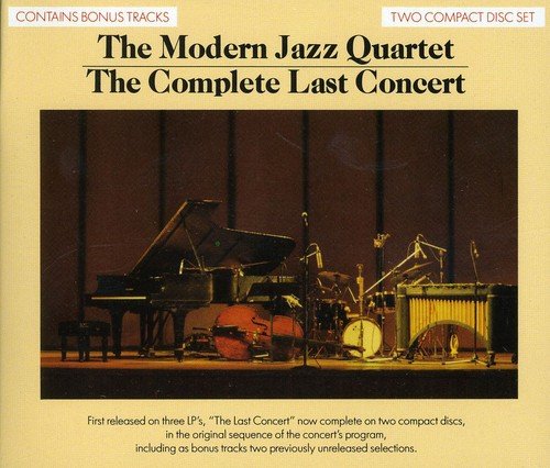 CD - NEW MODERN JAZZ QUARTET - COMPLETE LAST CONCERT (CD)