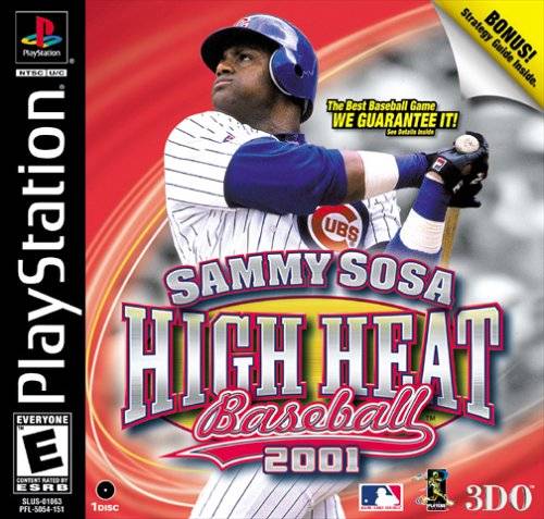 SAMMY SOSA HIGH HEAT BASEBALL 2001  - PS1