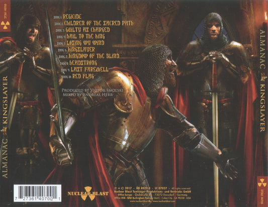 ALMANAC  - KINGSLAYER (CD/DVD)