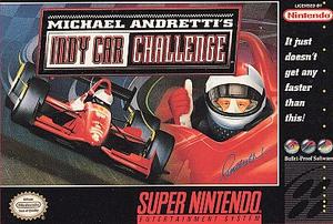 MICHAEL ANDRETTI'S INDY CAR CHALLENGE  - SNES (W/BOX)