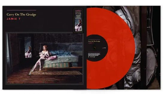 JAMIE T - CARRY ON THE GRUDGE - LIMITED TRANSPARENT RED COLORED VINYL
