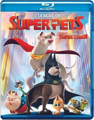 DC LEAGUE OF SUPER PETS  - BLU-INC. DVD COPY