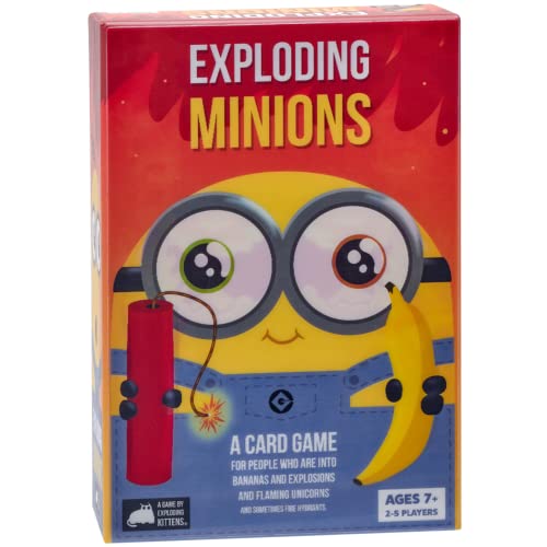 EXPLODING MINIONS: CARD GAME - EXPLODING KITTENS