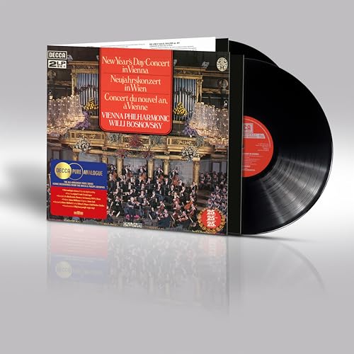 WIENER PHILHARMONIKER, WILLI BOSKOVSKY - NEW YEAR'S DAY CONCERT (DECCA PURE ANALOGUE VINYL SERIES / 2 LPS / LIVE IN VIENNA, 1979)