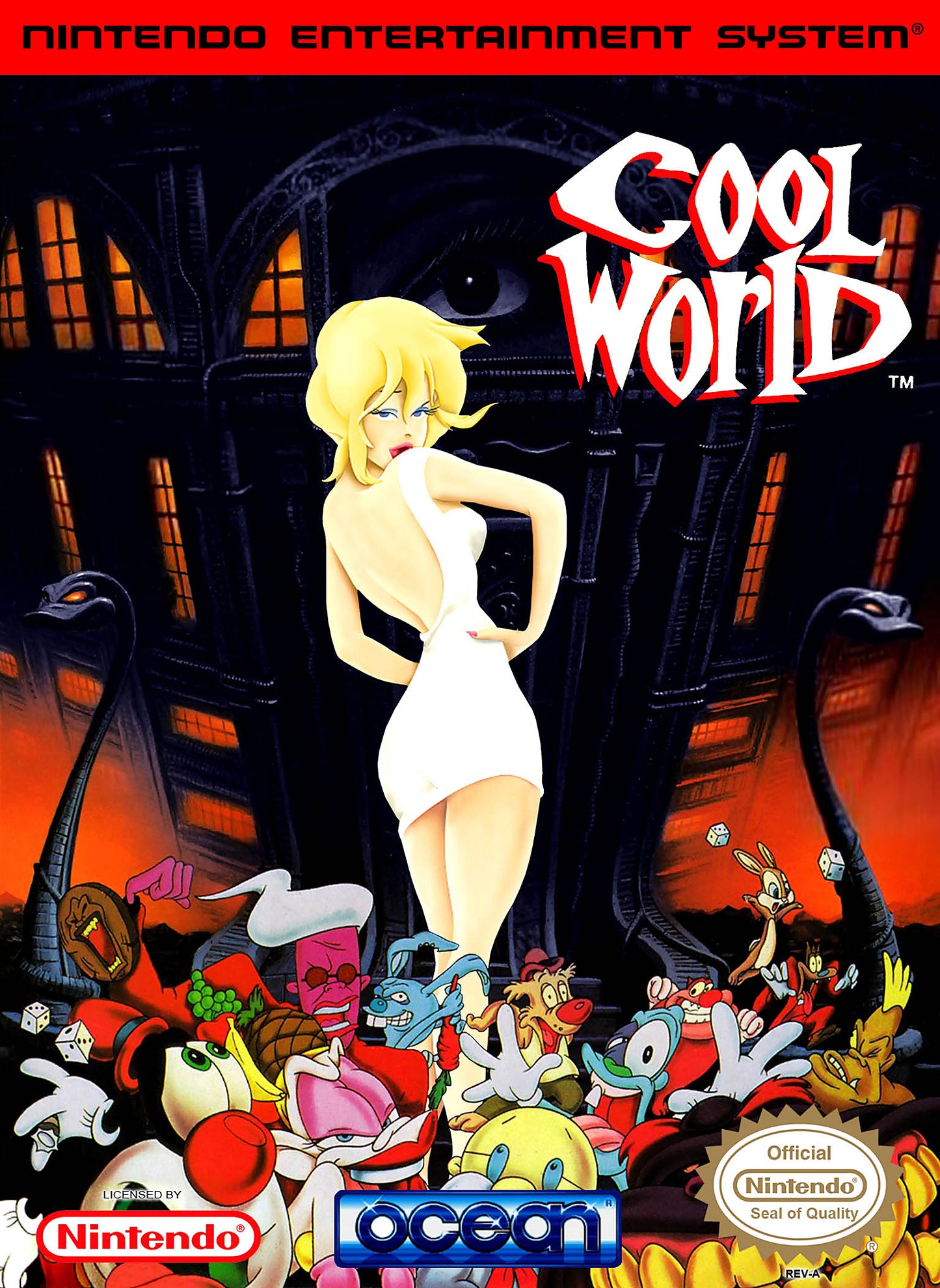 COOL WORLD  - SNES (W/BOX & MANUAL)