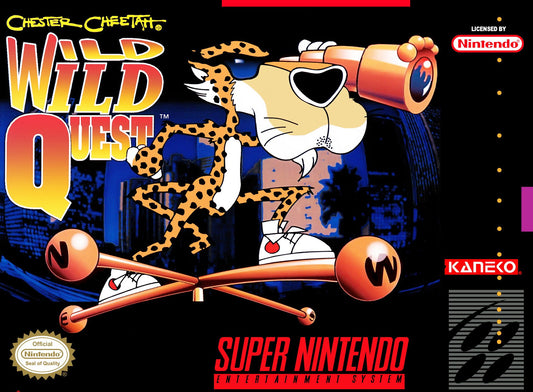 CHESTER CHEETAH: WILD WILD QUEST  - SNES (W/BOX)