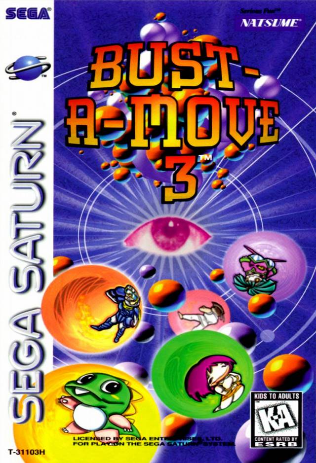 BUST-A-MOVE 3  - SATURN