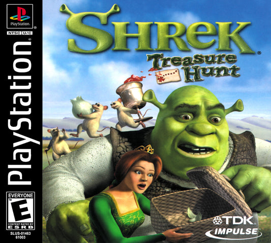 SHREK TREASURE HUNT  - PS1