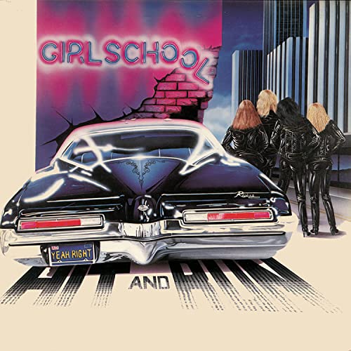 GIRLSCHOOL - HIT & RUN - PURPLE (VINYL)