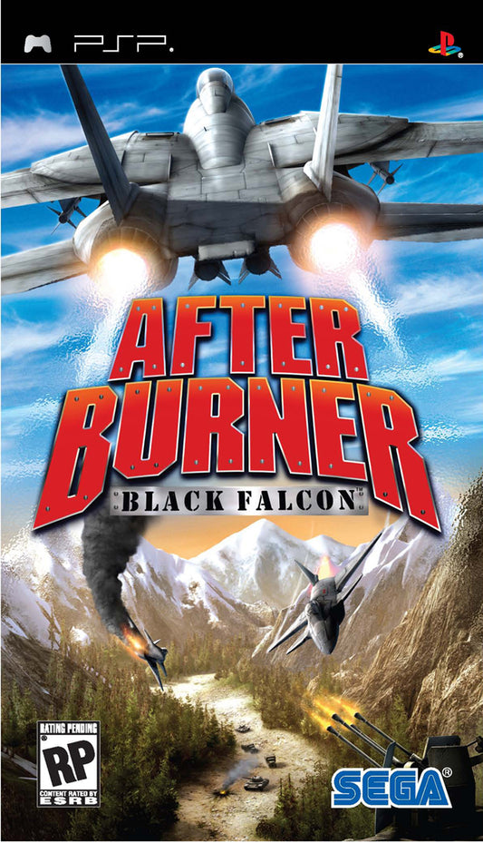 AFTER BURNER: BLACK FALCON  - PSP