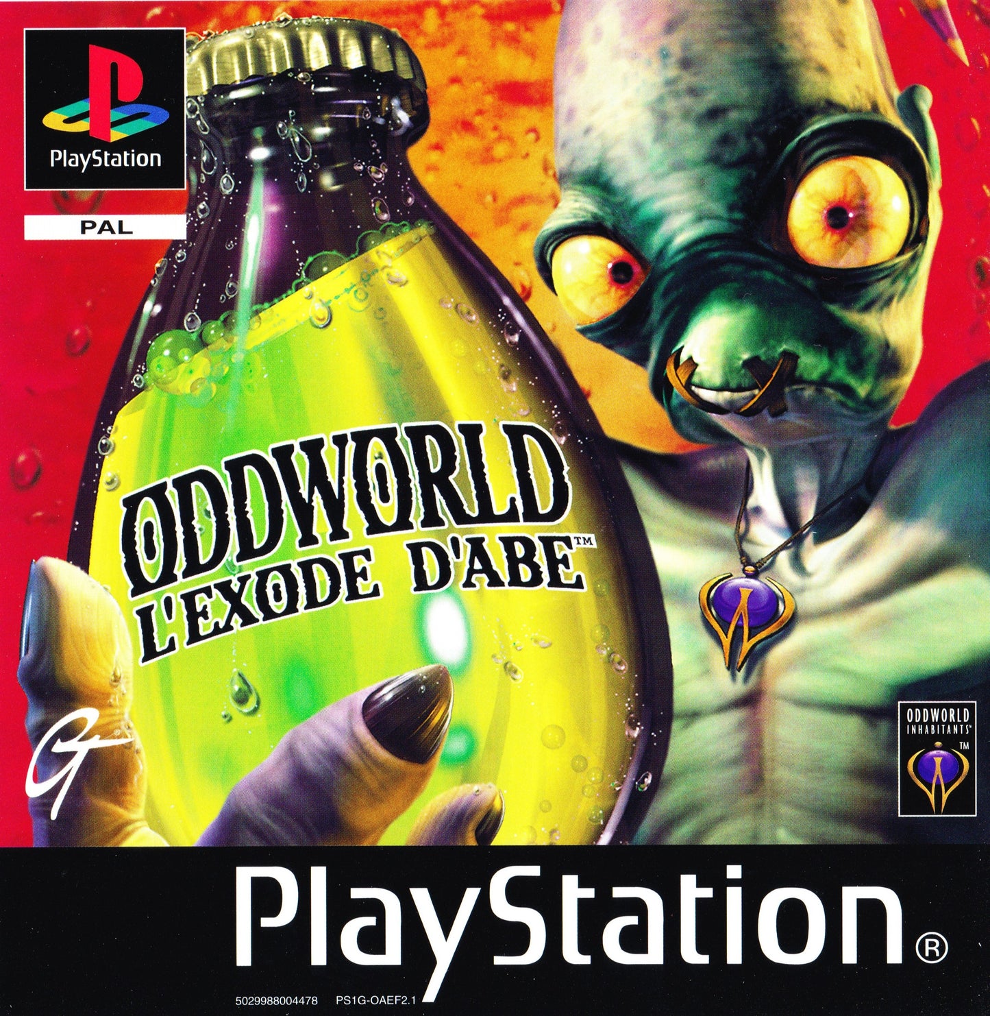 ODDWORLD: ABE'S ODDYSSEE  - PS1