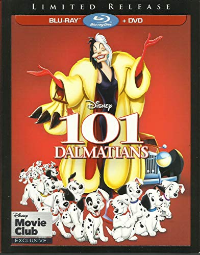 101 DALMATIANS  - BLU-LIMITED RELEASE-INC. DVD COPY