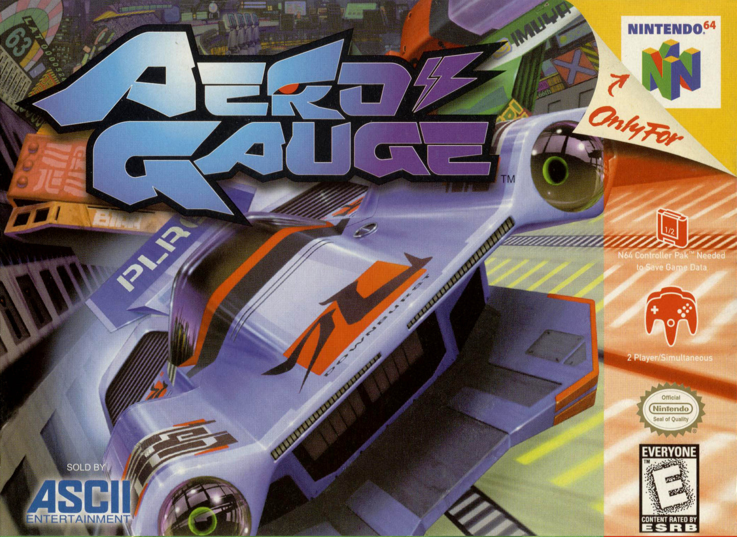 AERO GAUGE  - N64