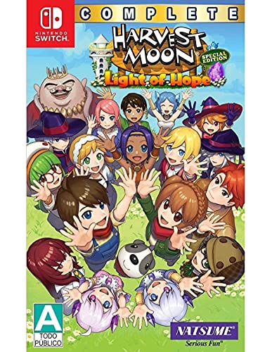 HARVEST MOON LIGHT OF HOPE COMPLETE ED NINTENDO SWITCH GAMES AND SOFTWARE