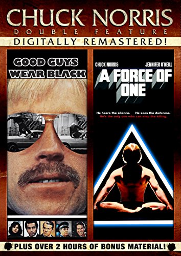 CHUCK NORRIS DOUBLE FEATURE - GOOD GUYS WEAR BLACK / A FORCE OF ONE