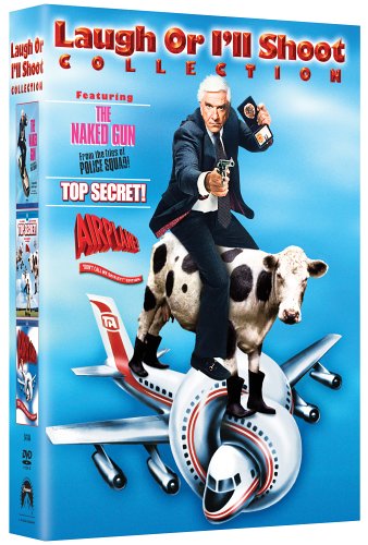 LAUGH OR I'LL SHOOT COLLECTION (THE NAKED GUN / TOP SECRET / AIRPLANE! DON'T CALL ME SHIRLEY EDITION) (BILINGUAL)