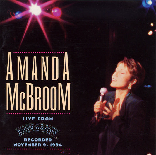 MCBROOM, AMANDA  - LIVE FROM RAINBOW & STARS