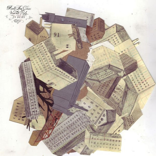 ROLL THE DICE MEETS POLE - IN DUBS - 12" EP (MARBLED BLACK & SILVER VINYL)