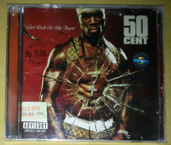 50 CENT - GET RICH OR DIE TRYIN' (CD)