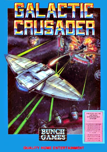 GALACTIC CRUSADER  - NES (W/BOX)