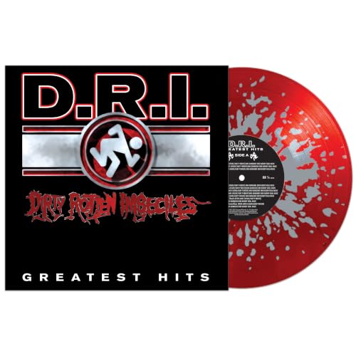 D.R.I. - GREATEST HITS (LIMITED EDITION RED/SILVER SPLATTER VINYL)