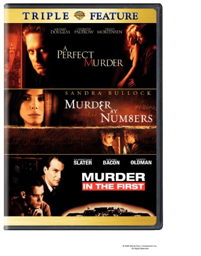 A PERFECT MURDER / MURDER BY NUMBERS / MURDER IN THE FIRST (TRIPLE FEATURE)