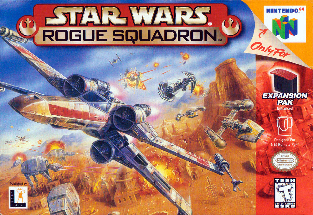 STAR WARS: ROGUE SQUADRON  - N64 (W/BOX)