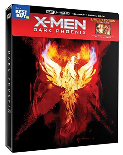 X-MEN DARK PHOENIX - LIMITED EDITION STEELBOOK [BLU-RAY + 4K UHD]