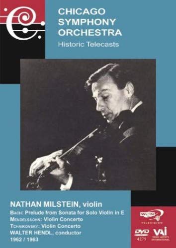 NATHAN MILSTEIN: IN PERFORMANCE WITH THE CHICAGO SYMPHONY ORCHESTRA [IMPORT]