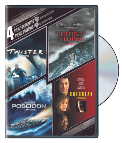 TWISTER/PERFECT STORM/POSEIDON/OUTBREAK - DVD-4 FILM FAVORITES-SURVIVAL COLLECTION