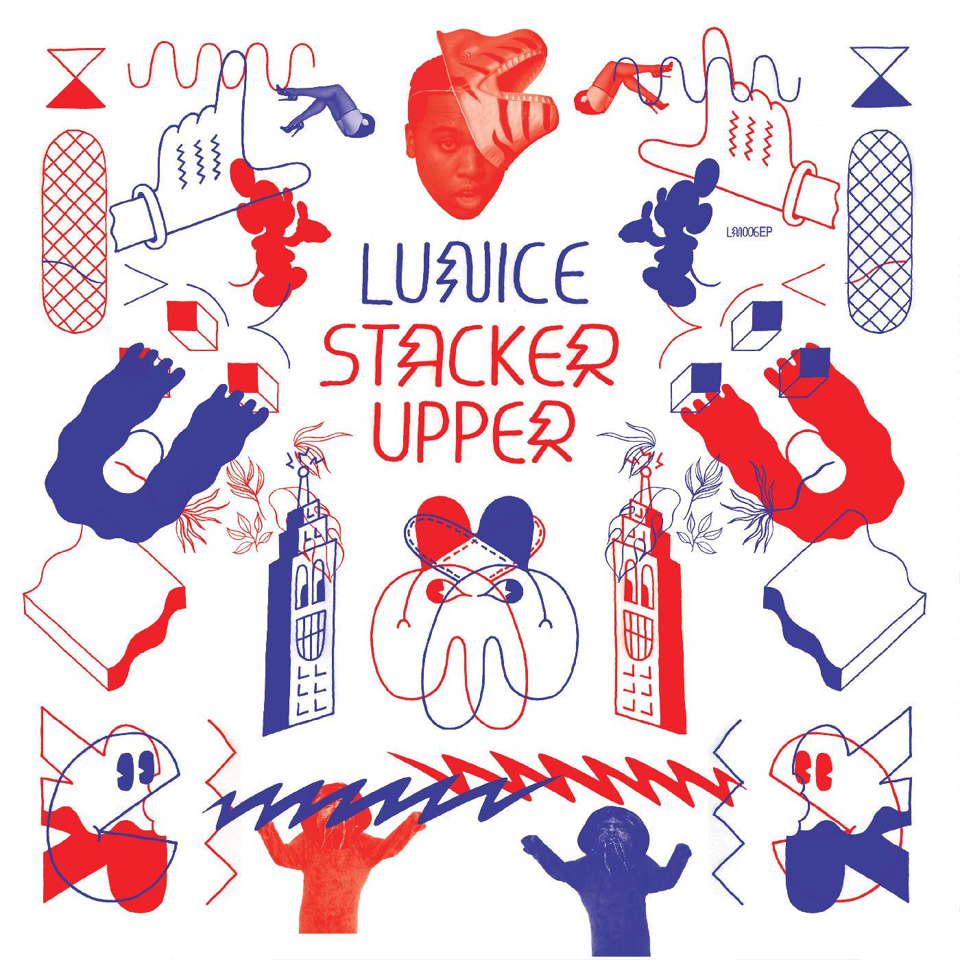 LUNICE - STACKER UPPER EP (BLUE VINYL)