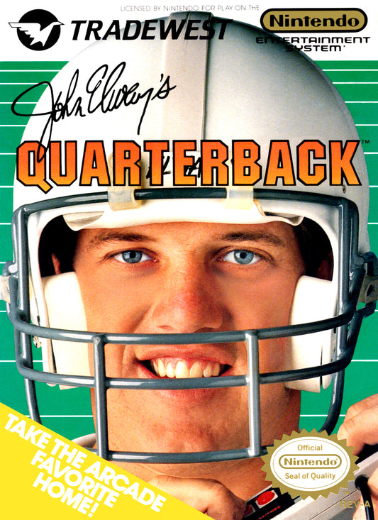 JOHN ELWAY'S QUARTERBACK  - NES (W/BOX & MANUAL)