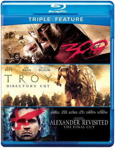 300/TROY/ALEXANDER: REVISITED - BLU-TRIPLE FEATURE