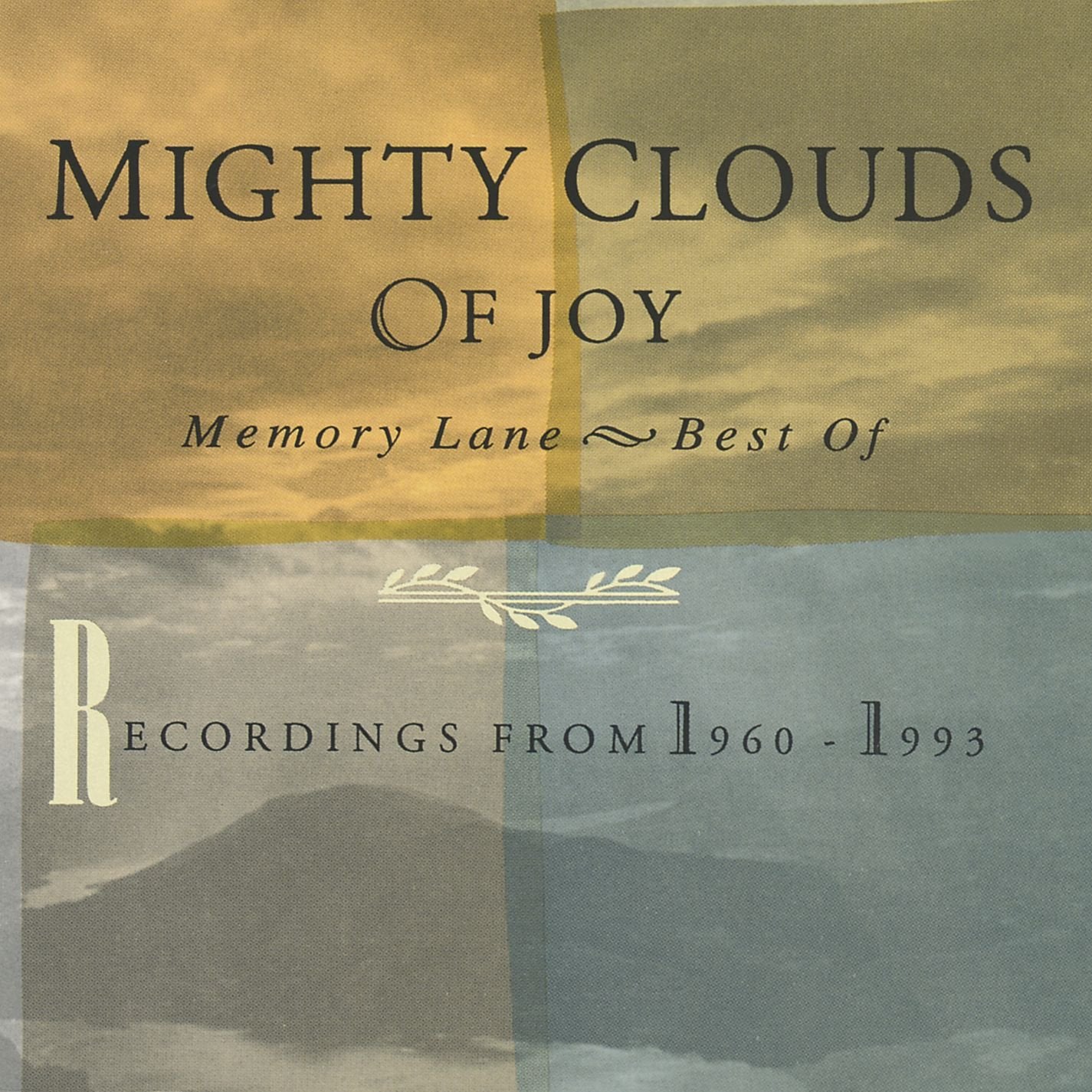 MIGHTY CLOUDS OF JOY  - MEMORY LANE: BEST OF