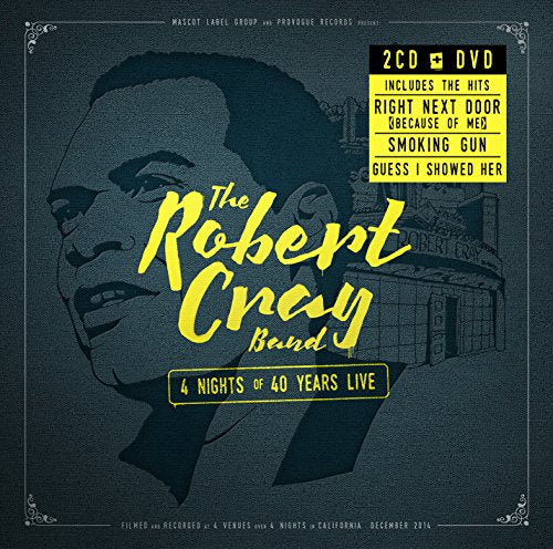 CRAY, ROBERT - 4 NIGHTS OF 40 YEARS CD/DVD