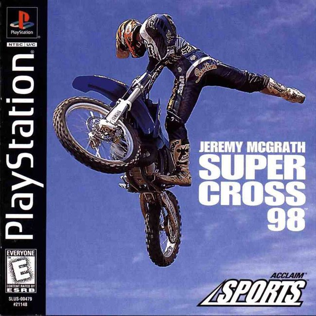 JEREMY MCGRATH SUPERCROSS '98  - PS1
