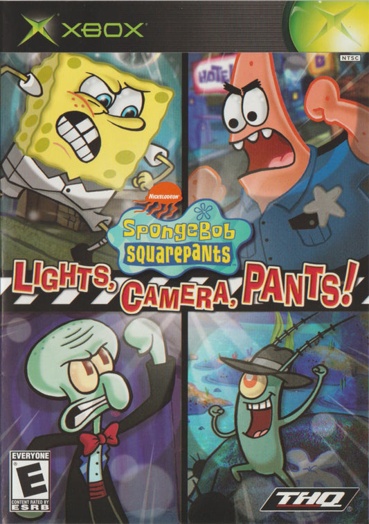 SPONGEBOB SQUAREPANTS: LIGHTS, CAMERA, P  - XBOX