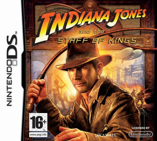 INDIANA JONES & THE STAFF OF KINGS (CART  - DS