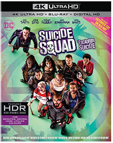 SUICIDE SQUAD [4K UHD + BD + UV] (BILINGUAL) [BLU-RAY]