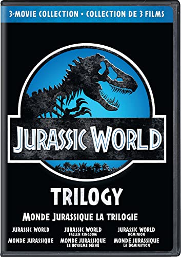 JURASSIC WORLD  - DVD-TRILOGY-3-MOVIE COLLECTION
